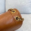 Borsa Saint Laurent Niki media vitello marrone