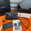 Borsa Saint Laurent So Nero Puffer Toy agnello nera