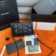 Borsa Saint Laurent So Nero Puffer Toy agnello nera