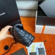 Borsa Saint Laurent So Nero Puffer Toy agnello nera