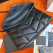 Borsa Saint Laurent So Nero Puffer Toy agnello nera