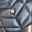 Borsa Saint Laurent So Nero Puffer Toy agnello nera