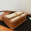 Borsa Saint Laurent Solferino media tela con vitello