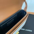 Borsa Saint Laurent Solferino media tela con vitello