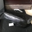 Borsa shopping Saint Laurent Niki vitello nera stropicciata