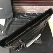 Borsa shopping Saint Laurent Niki vitello nera stropicciata