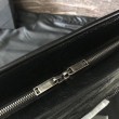 Borsa shopping Saint Laurent Niki vitello nera stropicciata