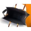 Borsa tote media Fendi Sunshine vitello FF nera