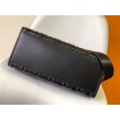 Borsa tote media Fendi Sunshine vitello FF nera