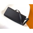 Bora Pari all'originale replica tote piccola Fendi Sunshine vitello nera