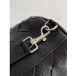 Borsone medio Bottega Veneta vitello martellata intrecciata nera