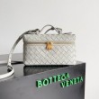 Bottega Veneta Bang Bang Vanity Case Avorio Intrecciato