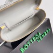 Bottega Veneta Bang Bang Vanity Case Avorio Intrecciato