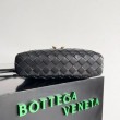 Bottega Veneta Bang Bang Vanity Case Nero Intrecciato