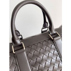 Bottega Veneta Borse Replica media Duffle Fondant Intrecciato Vitello
