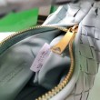 Bottega Veneta BV Jodie Mini Borsa Verde acqua Lavato Intrecciato Agnello