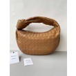 Bottega Veneta BV Jodie Teen Borsa Caramello Intrecciato