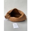 Bottega Veneta BV Jodie Teen Borsa Caramello Intrecciato