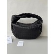 Bottega Veneta BV Jodie Teen Bora Pari all'originale replica Nero Intrecciato