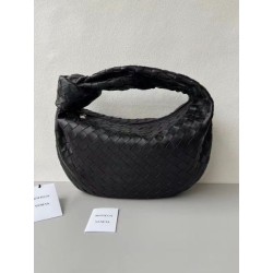Bottega Veneta BV Jodie Teen Bora Pari all'originale replica Nero Intrecciato