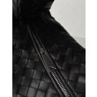 Bottega Veneta BV Jodie Teen Bora Pari all'originale replica Nero Intrecciato