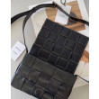 Bottega Veneta Cassett Borsa vitello stropicciata nera Bottega Veneta Cassett Borsa vitello stropicciata nera