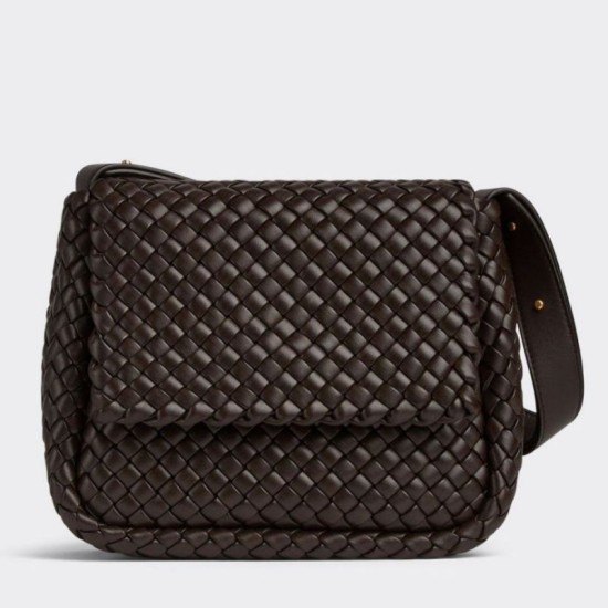 Bottega Veneta Cobble Borse Replica Piccola Fondente Intrecciato 