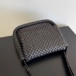 Bottega Veneta Cobble Borse Replica Piccola Fondente Intrecciato 