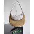 Bottega Veneta Gemelli Medium Borsa Raffia Naturale