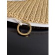Bottega Veneta Gemelli Medium Borsa Raffia Naturale