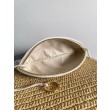 Bottega Veneta Gemelli Medium Borsa Raffia Naturale