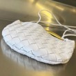 Bottega Veneta Mini Replica Perfetta Sardine agnello intrecciata bianca