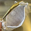 Bottega Veneta Mini Replica Perfetta Sardine agnello intrecciata bianca
