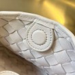 Bottega Veneta Mini Replica Perfetta Sardine agnello intrecciata bianca