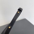 Bottega Veneta Mini Hop Borsa vitello intrecciata nera