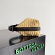 Bottega Veneta Mini Wallace Borse Firmate Replica Raffia Naturale