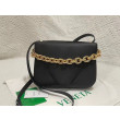 Bottega Veneta Mount Medium Envelope Borsa vitello nera Bottega Veneta Mount Medium Envelope Borsa vitello nera