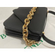 Bottega Veneta Mount Medium Envelope Borsa vitello nera Bottega Veneta Mount Medium Envelope Borsa vitello nera