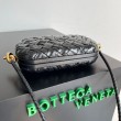 Bottega Veneta Nodo Minaudiere Su Cinturino Nero Foulard Intreccio 