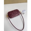 Bottega Veneta Nodo Minaudiere Sulla Tracolla Foulard Barolo Intreccio 