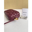 Bottega Veneta Nodo Minaudiere Sulla Tracolla Foulard Barolo Intreccio 