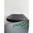 Bottega Veneta Sardine Piccola Borsa con Catena Nero Agnello