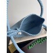 Bottega Veneta Tosca Borsa Azzurro Intrecciato Vitello