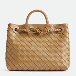 Replica Perfette Borsa piccola Bottega Veneta Andiamo Praline Intrecciato agnello imitazioni