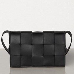Replica Perfette Borsa a cassetta Bottega Veneta agnello nera imitazioni