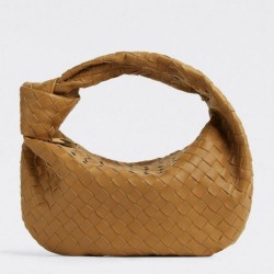 Replica Perfette Bottega Veneta BV Jodie Teen Borsa Caramello Intrecciato imitazioni