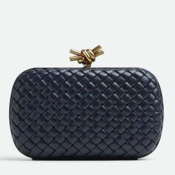 Replica Perfette Bottega Veneta Knot Minaudiere Clutch Space Intrecciato Agnello imitazioni