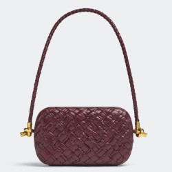 Replica Perfette Bottega Veneta Nodo Minaudiere Sulla Tracolla Foulard Barolo Intreccio  imitazioni