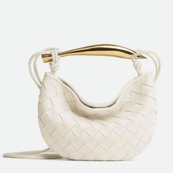 Replica Perfette Bottega Veneta Mini  Perfetta Sardine agnello intrecciata bianca imitazioni
