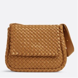 Replica Perfette Borsa piccola Bottega Veneta Cobble Caramello Intrecciato  imitazioni
